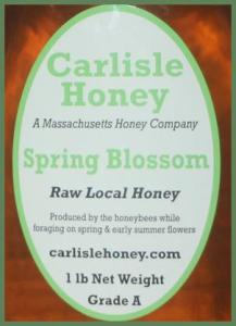 Carlisle Honey, Massachusetts