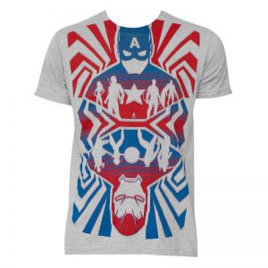 Captain America T-Shirt StateGiftsUSA.com